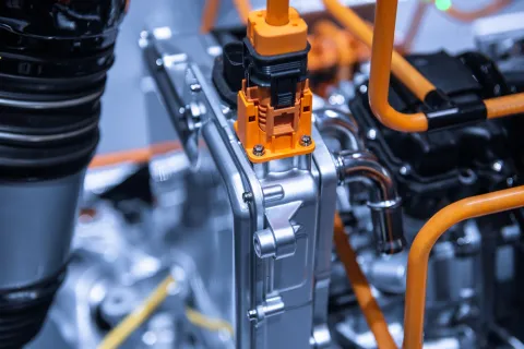 Electric car chassis